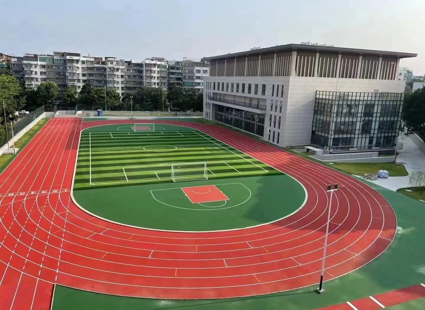 朔州市人造草坪塑胶篮球场 - 方案